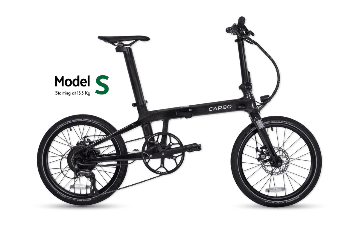 Folding hot sale e bicycle