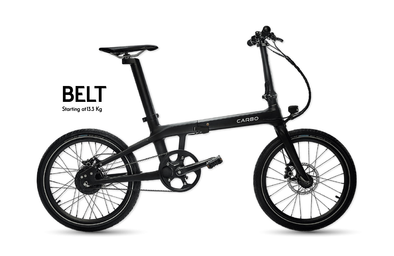 CARBO Folding Electric Bike : The World's Lightest E-Bike - Model X – CARBO  Electric Bike